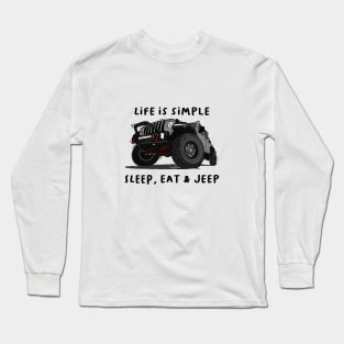 American Jeep Grey Long Sleeve T-Shirt